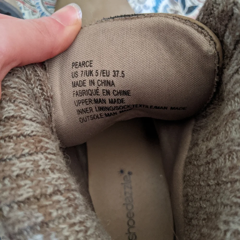 Tan Booties - Picture 3 of 3